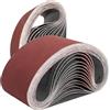 FEIHU 8 pezzi Nastri abrasivi 75 x 510 mm. Per lucidare metallo e legno. Grana 240