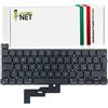 new net Keyboards - Tastiera Compatibile con Notebook Mac Book PRO 13 A2338 Anno 2020 17.1 3578 A2338 MYDA2LL/A[ Layout ITA - Senza Frame ]