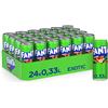 Fanta Esotico Bevanda Rinfrescante con Aromi di Frutta Tropicali, 0.33 Litro (Confezione da 24)
