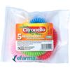 Sella Citronello Braccialetto Protettivo Zanzare 5 pezzi