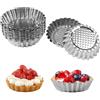 zorvixal 20 Pezzi Stampo per Crostate di Uova,Pirottini in Acciaio al Carbonio,Antiaderenti Forme per Crostatine,Cupcake Stampi Tartellette con Rivestimento Antiaderente,per Budini,Muffin,Torte,Biscotti