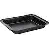 QILEMI bandeja horno, bandeja horno universal, 30 x 20 x 5cm Bandeja horno antiadherente