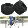 IHLOOTD 2 PCS Clip per Pantaloni da Bicicletta,Cinghie Elastiche Antiscivolo per Pantaloni, Mollette per Pantaloni per Bicicletta,Unisex,Fascia Braccio per Ciclismo Jogging Escursionismo Alpinismo
