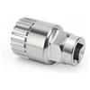 Vidsmow Estrattore per Cuscinetti Interni della Bicicletta, 24 mm Chiave da 24 mm con Attacco da 1/2 Pollice, Realizzato in Acciaio pressofuso