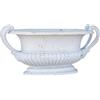 Biscottini Fioriere da esterno grandi in ghisa 85,5x40,5x50,5 cm - Vaso alto da esterno originale e decorativo - Vasi grandi da esterno
