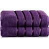 GC GAVENO CAVAILIA Asciugamani da bagno Jumbo di lusso, 100% cotone filato ad anelli, confezione da 2 asciugamani extra assorbenti resistenti allo sbiadimento, egiziano, melanzana, 80 x 170 cm