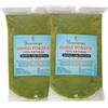 Yauvanya, Pure Indigo, polvere pura di foglie d'indaco per capelli, 2 x 100 g (etichetta in lingua italiana non garantita)