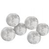 HOOLRZI 6 pz/set Luna Lampada di Carta Soffitto Appeso Elegante Decorazione A Soffitto Per Gli Spazi Uffici Delizioso Regalo
