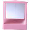 Generic Mirrorr non invertente, vero mirrorr non invertente, vero mirrorr per toletta, immagine reale, specchio quadrato da scrivania | True Mirrorr non retromarcia | Specchio rettangolare non reversibile per