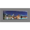 Visario bestpricepictures 120 x 40 cm Quadro su Tela New York USA 5736-SCT - Stampa/Disegno/Immagine Pronto da Appendere