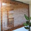 Generic Tapparella Lamellare Tende Avvolgibili Naturale Recinzioni Decorative Tenda Di Canna Avvolgibile Per Balconi Studio Sale Da Tè Giardini Arredamento Per La Casa(130x200cm)