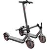 HiQiS Monopattino Elettrico Adulto, Scooter Elettrico Pieghevole 350W/500W, Batteria 36V 10.5Ah, Autonomia di 30-35KM, Velocità Massima 25 km/h, Doppia Frenata, Controllo App