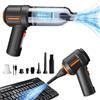 WHATOOK Compressa Aria Soffiatore & Aspirapolvere: Pulitore Elettrico Portatile, Super Potente 100.000 RPM, Ideale Per Computer, Auto, Casa e Pulizie All' Aperto(Mini Duster e Vacuum)