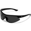 Hawkers ACTIVE, Occhiali da sole Unisex - Adulto, Polarizzato Nero Scuro, Taglia unica