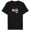 A.C. Milan T-Shirt ftblNRGY, Adulto Maglia Casual a Maniche Corte, Prodotto Ufficiale, Maglietta Sportiva AC Milan, Unisex, Nero