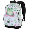 Oh My Pop! Oh My Pop Froggy-Zaino HS FAN 2.2, Turchese, 31 x 44 cm, Capacità 24 L