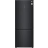 LG GBB569MCAMN Frigorifero combinato 70cm, Classe E, 462L, Wi-Fi, No frost, Nero