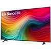 LG NanoCell 75'' Serie NANO82 75NANO82T6B, TV 4K, 3 HDMI, SMART TV 2024