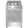 La Germania SE664GX24 - Cucina a gas con forno a gas, 60x60 cm, Inox