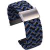 NFJNFCF Cinturino in nylon ad alta elasticità compatibile con Casio DW5600 GW-5000 GW-M5610 GA2100 GA-2100 DW-5600 GM2100 Bracciale con cinturino for orologio in tessuto moda(Camouflage blue)