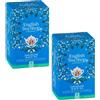 English Tea Shop® | Tè Nero BIO Indiano Darjeeling - 2 x 20 Filtri di Tè (80 Gr) | Darjeeling Tea Bustine | Nero Puro Darjeeling
