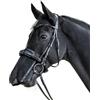 Waldhausen, maschera antimosche da cavallo per il naso con protezione UV, colore nero