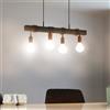 Eglo TOWNSHEND lampada a sospensione 4 luci, E27, 44061, TOWNSHEND [Lampade per Interni > Lampade a Sospensione]