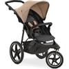 hauck Runner 2 - Passeggino robusto per tutti i terreni con parapioggia, ruote pneumatiche XL, UPF 50+, schienale reclinabile dalla nascita fino a 22 kg, maniglia regolabile in altezza, finestra in