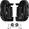 HUILI-JPHOME TCMT Scudo per gambe ventilato adatto per Harley Touring Road King Electra Street Glide 1983-2013
