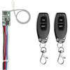 QIACHIP 433Mhz Mini relè senza fili RF telecomando interruttore Modulo DC 3.6V 5V 9V 12V 24V LED lampada controller Micro Radio ricevitore trasmettitore
