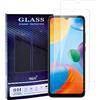 UNO' - 2 pezzi di protezione schermo in vetro temperato compatibile con Xiaomi Redmi 10C e Xiaoimi Poco C40, vetro temperato ultra resistente senza bolle, 9H, antigraffio (Transparent, 2)