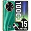 OUKITEL C59 Smartphone Android 15, 10000mAh Telefono Cellulare 2025, 16GB +128GB/1TB Telefoni, 6.88 HD+ 90Hz Smartphone, 13MP+5MP Cellulari, Torcia 120 Lumen/4G Dual SIM/Fingerprint/Face ID/OTG/GPS