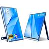 Veout Monitor portatile da 16 monitor per laptop IPS 1920 x 1200P con connettore USB - C monitor per gaming con FreeSync e HDMI dotato di un piedino regolabile disponibile