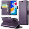 Rerzoiro Cover per Xiaomi Redmi Note 11 4G/ Note 11S 4G Custodia Portafoglio [Blocco RFID] Pelle PU Wallet Case Flip Libro con Porta Carte Flip Case per Redmi Note 11/ Note 11S 4G/ Note 12s 4G, Viola
