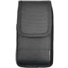 wilcractk Porta Telefono da Cintura Cellulari (5,7-6,3) - Custodia in Nylon Nero per Porta Cellulare Cintura, Compatibile con 15 14 13 12 11 Pro/Pro Max - Campeggio Escursioni Viaggi