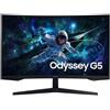 Samsung LS32CG552EU Monitor PC 81,3 cm [32] 2560 x 1440 Pixel Quad HD LED Nero (