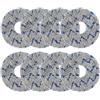 MsDaos Set di Mocio Panni di Ricambio per ECOVACS DEEBOT T50 PRO Omni/ N30 PRO Omni/ T30 PRO/ T30S Combo/ T30S/ T20 Omni/ T10 Omni/ X1 Omni/ X1 Turbo/ X2 Omni/Yeedi M12 PRO+ Robot Aspirapolvere