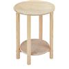 Aranaz Mueblear 21000 Gazte tavola rotonda legno senza vernice, Legno, Sans vernis, 40x75cm