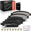 Frankberg Set di pastiglie dei freni incl. 4x Pastiglie dei Freni Posteriore Compatibile con Mokka/Mokka X J13 Astra J Caravan P10 Zafira Tourer C P12 Replace# 1605180,1605294