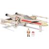 Star Wars Micro Galaxy Squadron SWJ0092 - X-Wing, Wedge Antilles & R2-A3, 12,5 cm veicolo con personaggi