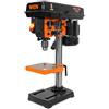 WEN 4206T - Trapano da banco in ghisa, 2,3 Amp, 20,3 cm, 5 velocità, nero, arancione