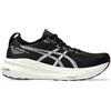 Asics Scarpe da Corsa Gel-Kayano 31 da Donna, Nero/Argento Puro., 39.5 EU