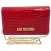 Love Moschino, BORSA A SPALLA Donna, Rosso, Taglia unica