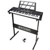 Bontempi | HarmonyLegs - Tastiera Digitale a 54 Tasti, con Gambe Poggiatastiera e Tasti Luminosi Perfetti per il Divertimento, 74,9x23,9x8,9 cm