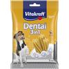 Vitakraft Dental 3 in 1, bastoncini per la cura dei denti, per cani di piccola taglia, senza zucchero (1 x 7 pezzi)