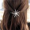 Yheakne Boho Cristallo Stella Capelli Clip Pin Strass Perla Vintage Capelli Pin Oro Strass Fermagli Decorativi Bobby Pin Brillare Accessori Per Capelli Matrimonio Per Le Donne E Le Ragazze (argento)