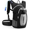 HOMIEE Zaino MTB Idrica con Vescica Borsa Impermeabile Zaini per Acqua Isolato Zainetto MTB Enduro Trail Ciclismo Bici Sci Trekking Alpinismo Corsa Bicicletta Borsa Donna Uomo