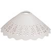 Biscottini Paralume lampada da terra ceramica cono L30,5XPR30,5XH12,5 - Paralume lampada da terra - Paralume abat jour - Paralume vetro