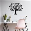 Wallity Hanah Home Elegante accessorio decorativo da parete in metallo, nero, 70 x 57 cm, 100% metallo, spessore 1,5 mm, facile montaggio a parete, perfetto per arredamento moderno