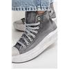 CONVERSE Chuck Taylor all Star Move Ltd, Sneaker Donna, White Smoke in, 35 EU